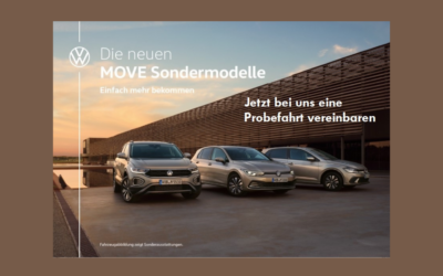 Die neuen MOVE Sondermodelle