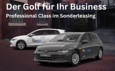 Der Golf für Ihr Buisness- Sonderleasing für Professional Class